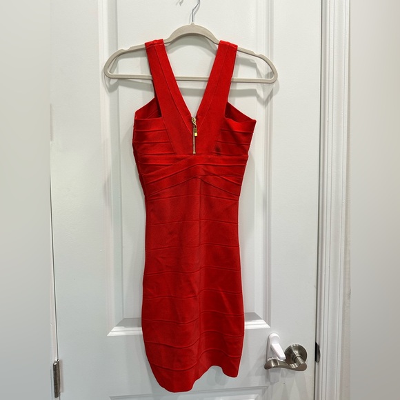 BEBE  brand dress, red color, size small - Picture 2 of 4